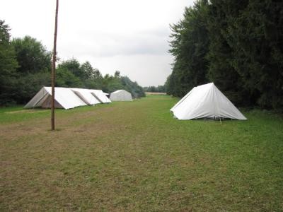 Jugendzeltplatz mit Zelten