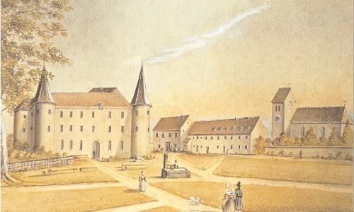 Obere Schloss um 1800