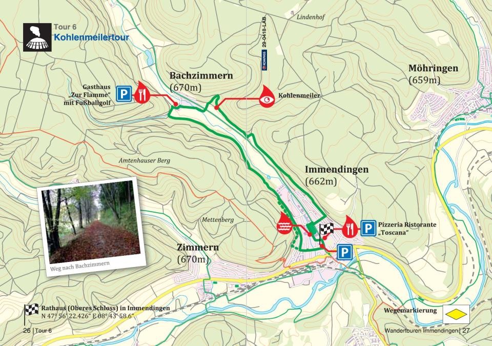 Streckenverlauf Tour 6