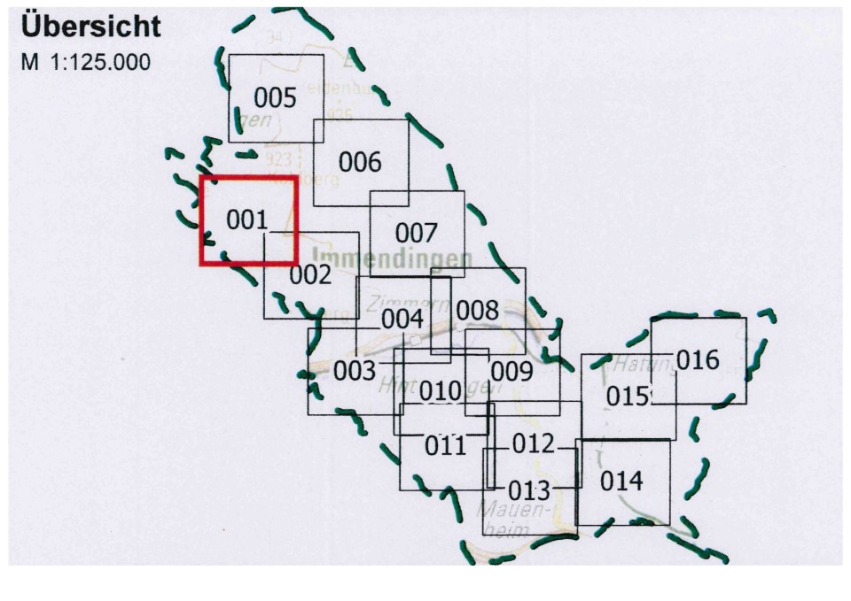 Übersichtskarte Starkregenrisikomanagement