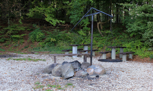 Jugendzeltplatz mit Zelten