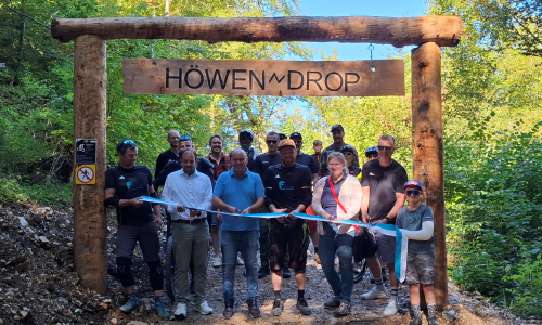 Eröffnung Mountainbike-Trails